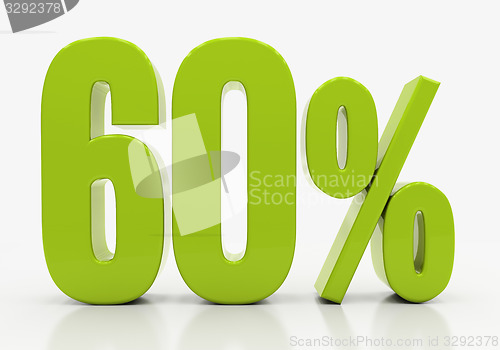 Image of 3D percent