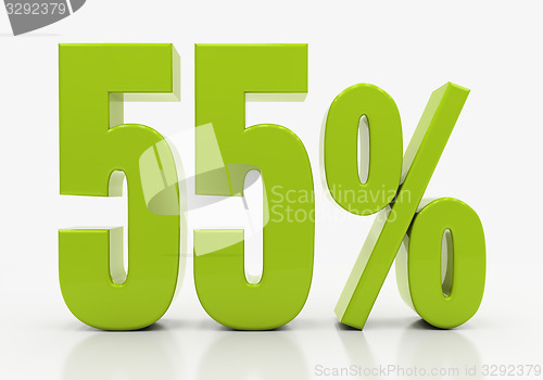 Image of 3D percent