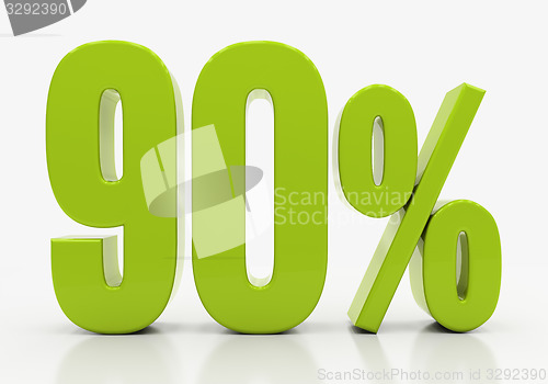 Image of 3D percent