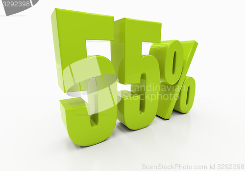 Image of 3D percent