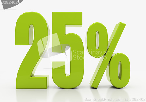 Image of 3D percent