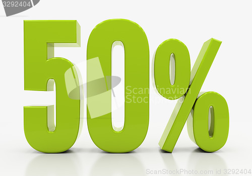 Image of 3D percent