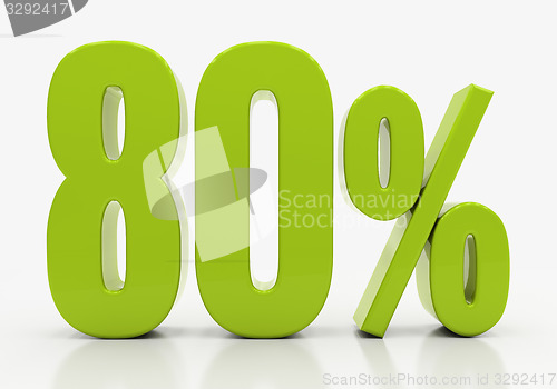 Image of 3D percent