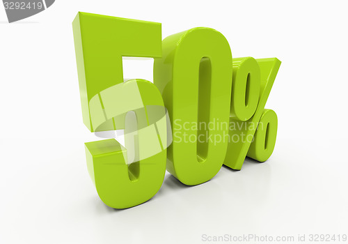 Image of 3D percent