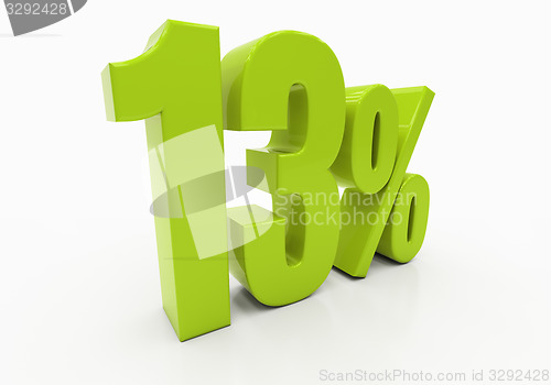 Image of 3D percent