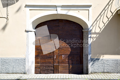 Image of europe  italy  lombardy      in  the milano old   church  terrac