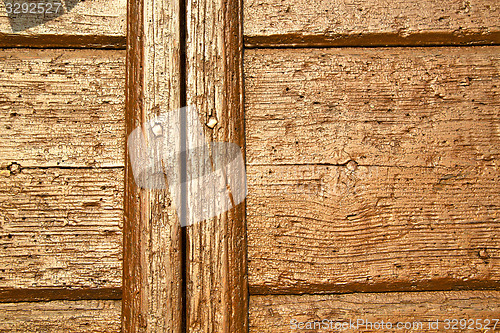 Image of abstract   door     in   lombardy   column  the milano old      