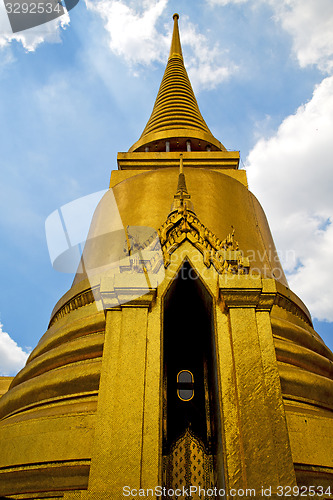 Image of  thailand  in  bangkok  abstract cross colors   religion  mosaic