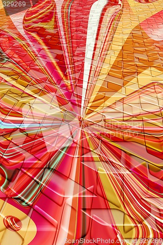 Image of Abstract 3d background