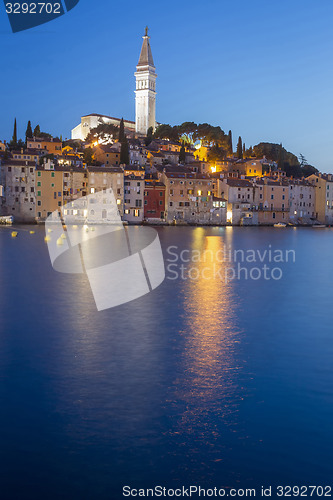 Image of Sunset in Rovinj on Adriatic coast