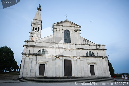 Image of Saint Euphemia church at sunset