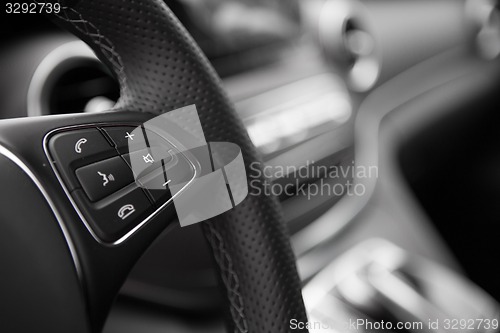 Image of Closeup photo of car interiors 