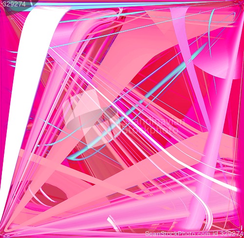 Image of Abstract 3d background