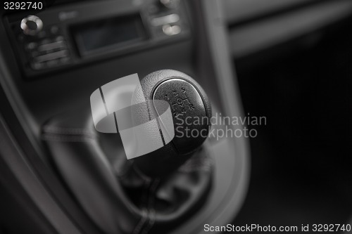 Image of view of the manual gearbox