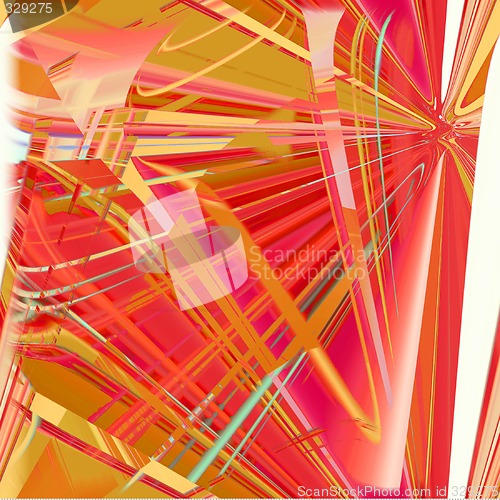 Image of Abstract 3d background