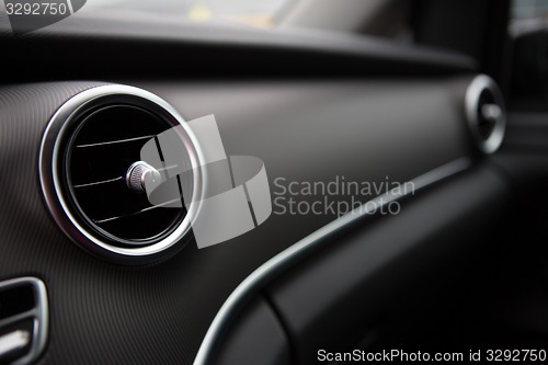 Image of Closeup photo of car interiors 