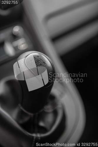 Image of view of the manual gearbox