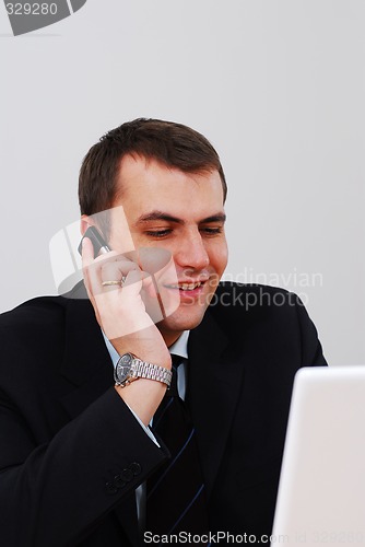 Image of Entrepreneur talking on the phone