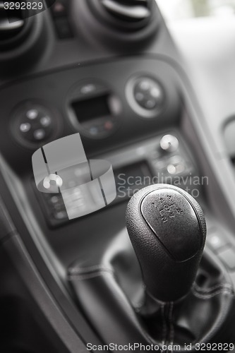 Image of view of the manual gearbox