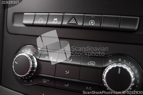 Image of Closeup photo of car interiors 