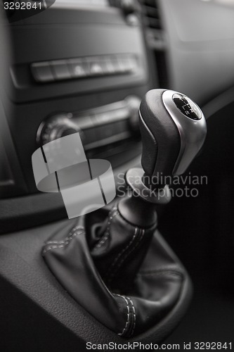 Image of view of the manual gearbox