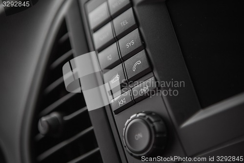 Image of Closeup photo of car interiors 