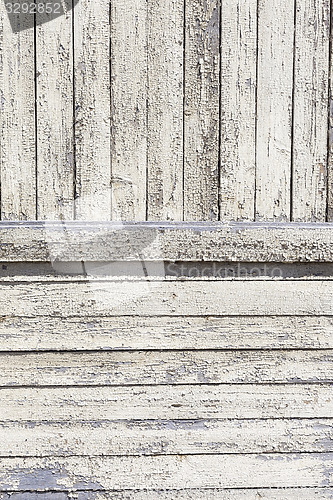 Image of Vintage  white background wood wall.