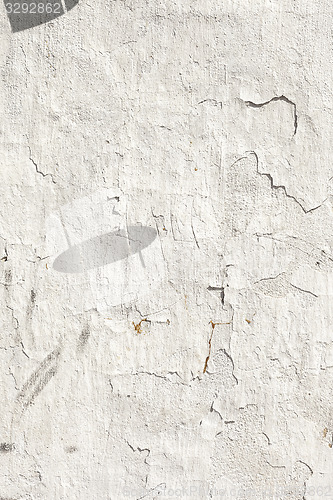 Image of Grungy white concrete wall background