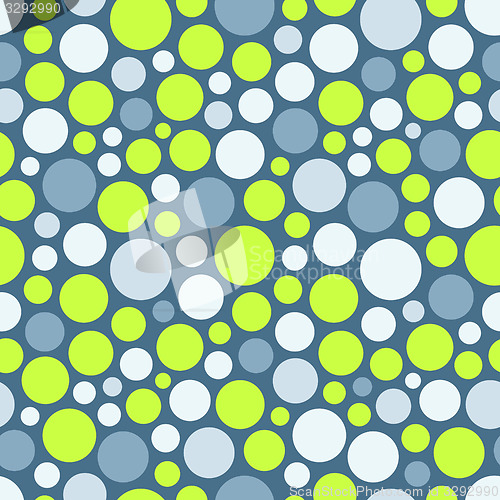 Image of Seamless festive background from circles.  Vector Illustration. 