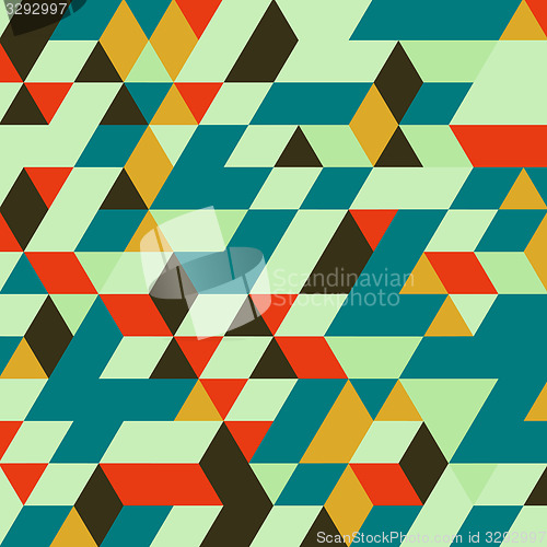 Image of Abstract geometrical 3d background. 