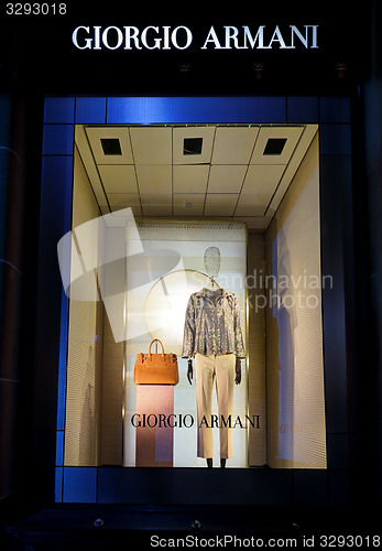 Image of Window of Giorgio Armani Sydney