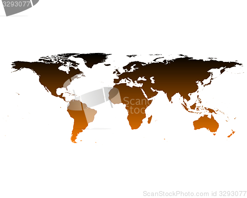 Image of World map