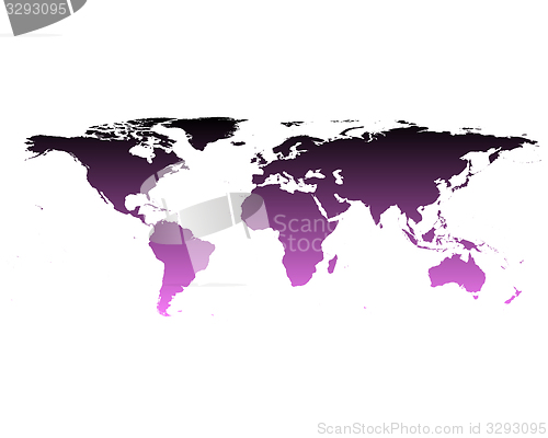 Image of World map