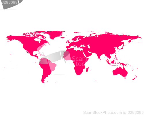 Image of World map
