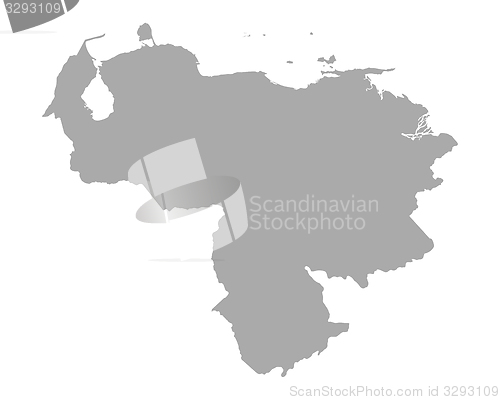 Image of Map of Venezuela