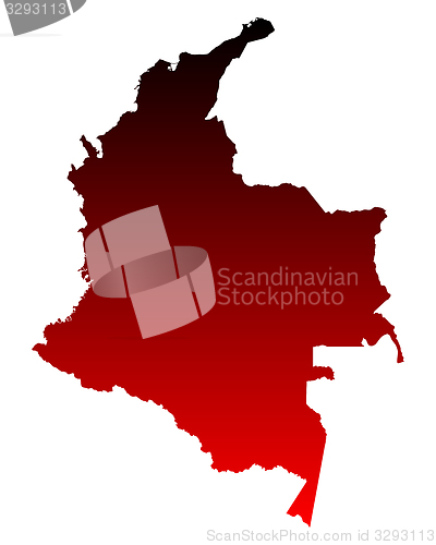 Image of Map of Colombia