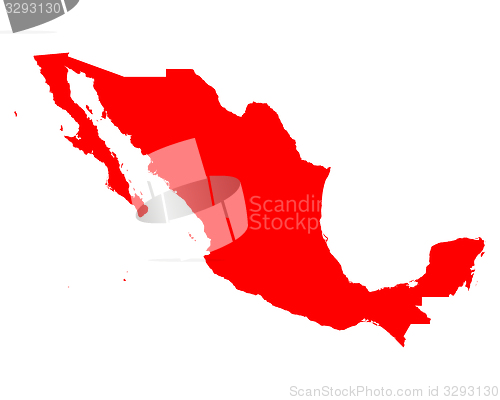 Image of Map of Mexico