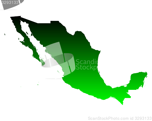 Image of Map of Mexico