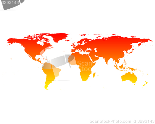 Image of World map