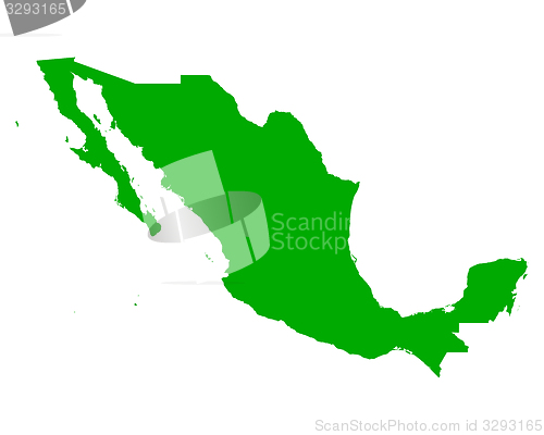 Image of Map of Mexico