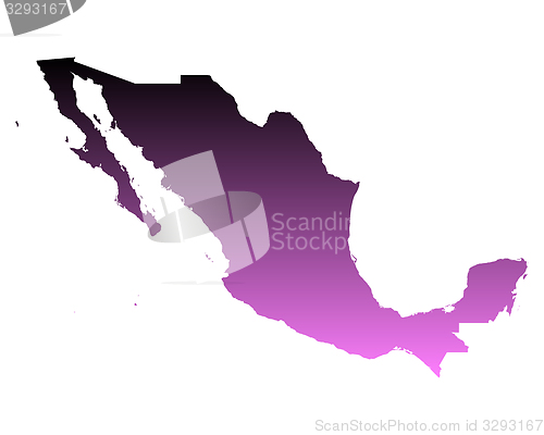 Image of Map of Mexico