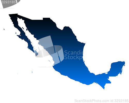Image of Map of Mexico