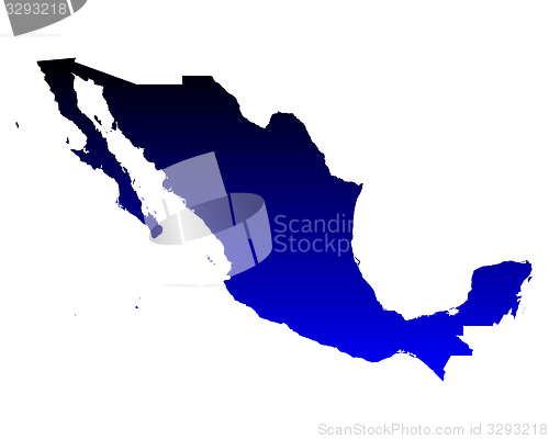 Image of Map of Mexico