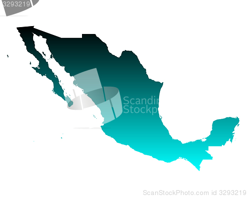 Image of Map of Mexico