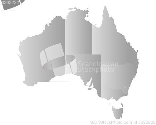 Image of Map of Australia