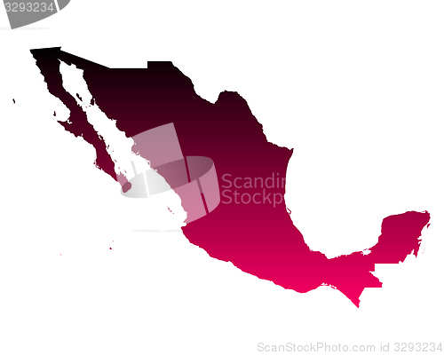 Image of Map of Mexico