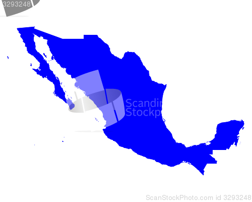 Image of Map of Mexico
