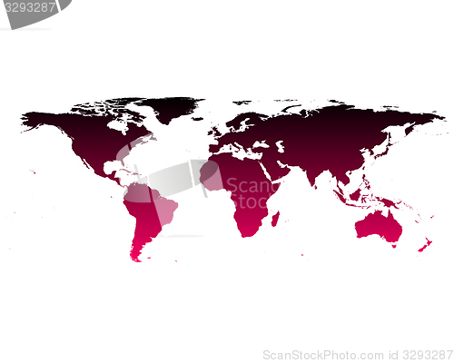 Image of World map