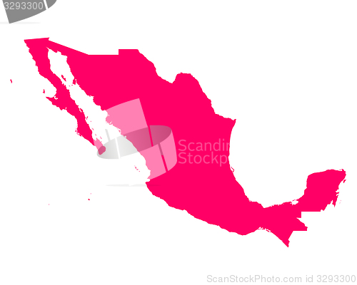 Image of Map of Mexico