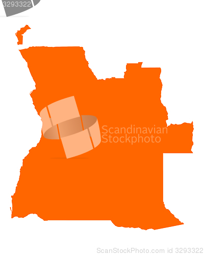 Image of Map of Angola